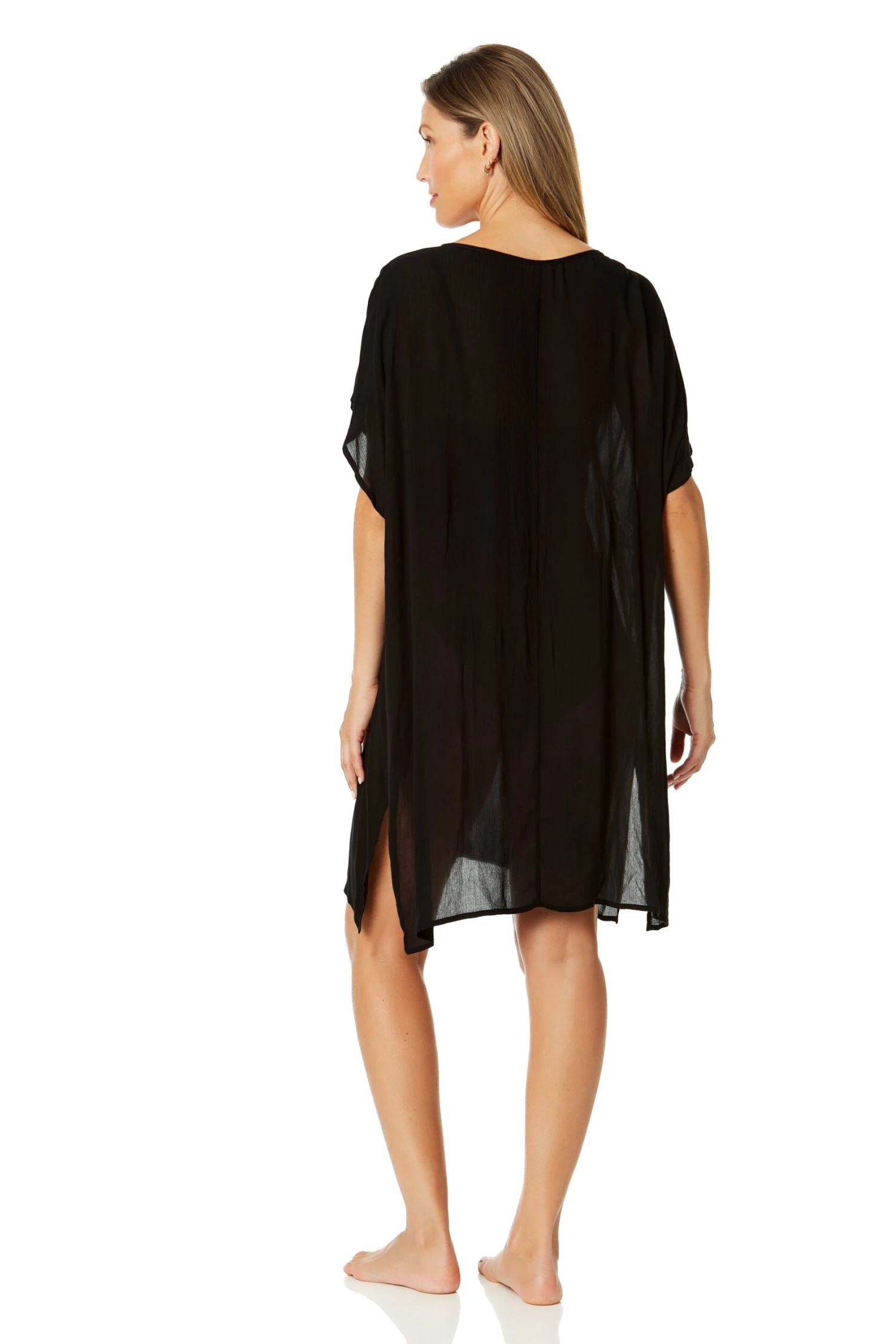 Women's Live In Color Easy Tunic Swimsuit Cover Up(Womens Live In Color Easy Tunic Swimsuit Cover Up) 4 Women's Live In Color Easy Tunic Swimsuit Cover Up(Womens Live In Color Easy Tunic Swimsuit Cover Up) - Image 2