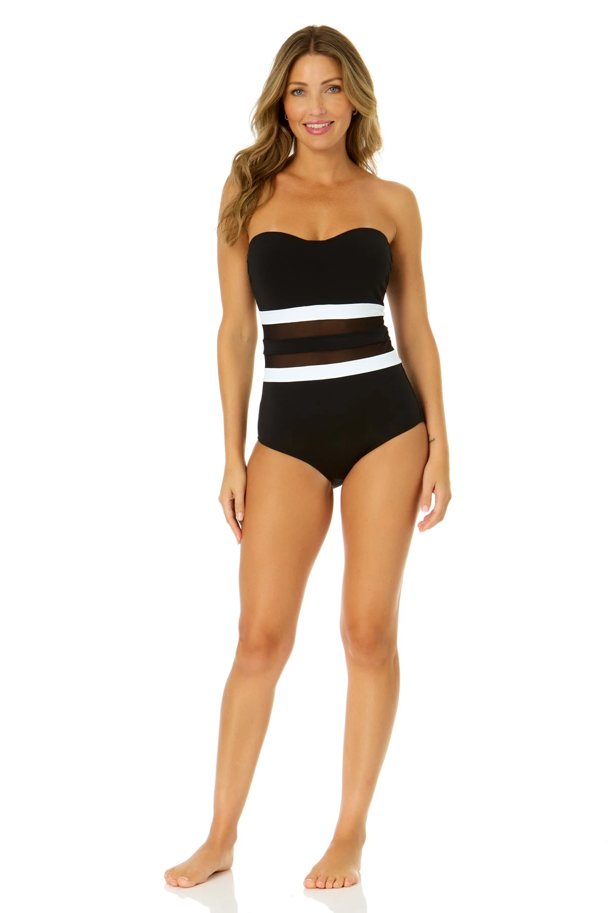 Women's Mesh Around Mesh Strapless One Piece(Womens Mesh Around Mesh Strapless One Piece) 7 Women's Mesh Around Mesh Strapless One Piece(Womens Mesh Around Mesh Strapless One Piece) - Image 5
