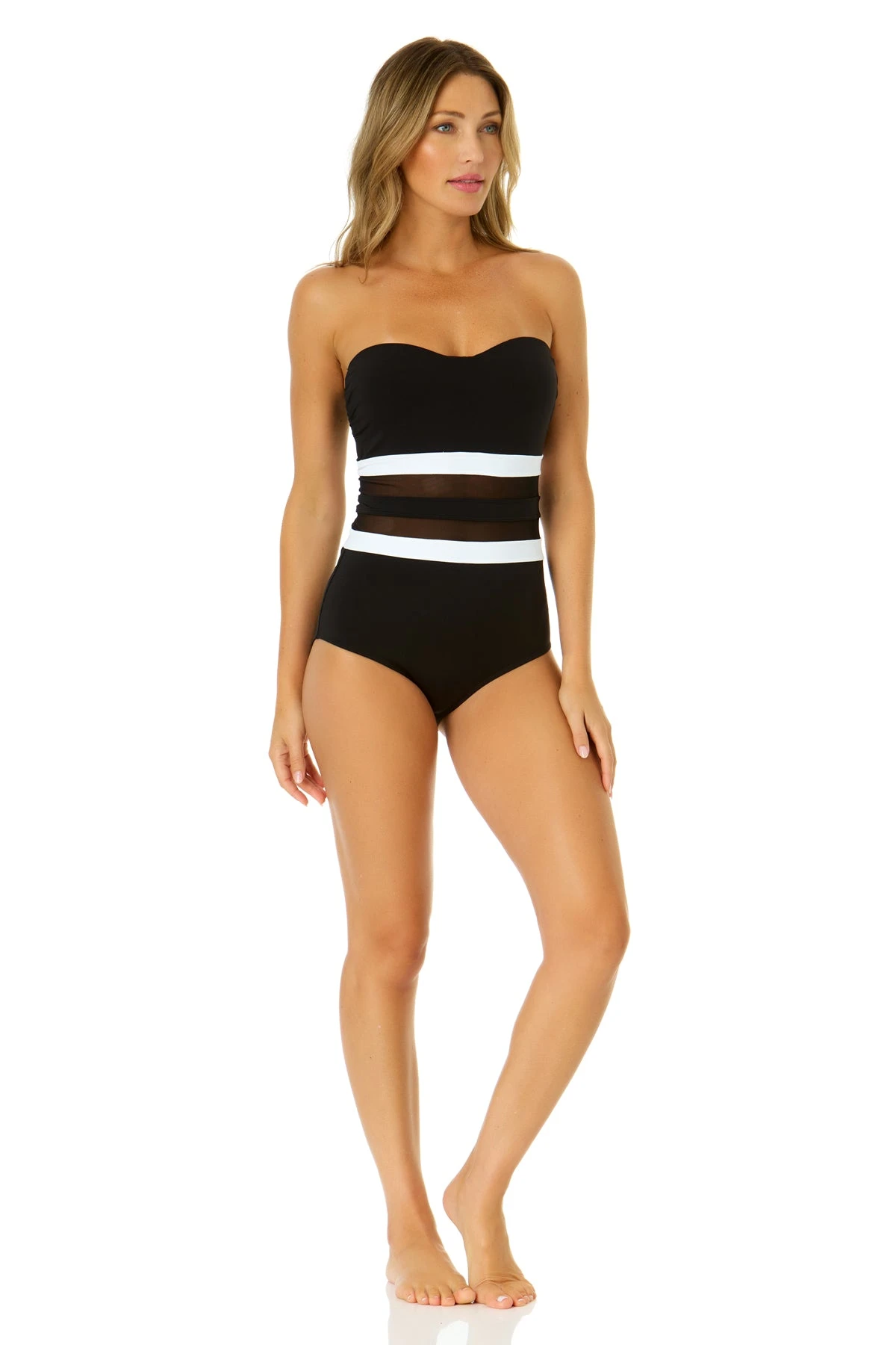 Women's Mesh Around Mesh Strapless One Piece(Womens Mesh Around Mesh Strapless One Piece) 6 Women's Mesh Around Mesh Strapless One Piece(Womens Mesh Around Mesh Strapless One Piece) - Image 4