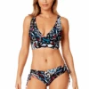 Women's Dance Floor Paisley Soft Band Shirred Bralette Bikini Top(Womens Dance Floor Paisley Soft Band Shirred Bralette Bikini Top) -ANNE COLE Shop 24MT10448 MULT 24MB30048 MULT 838 8