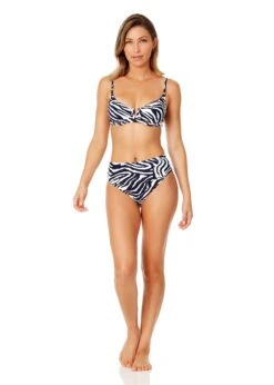 Women's Zebra Shadow V Wire Underwire Bikini Swim Top(Womens Zebra Shadow V Wire Underwire Bikini Swim Top) 8 Women's Zebra Shadow V Wire Underwire Bikini Swim Top(Womens Zebra Shadow V Wire Underwire Bikini Swim Top) -ANNE COLE Shop 24MT11084 NAWH 24MB37484NAWH 142