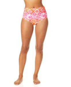 Women's Tie Dye Foulard Fold Over High Waist Shirred Bikini Swim Bottom(Womens Tie Dye Foulard Fold Over High Waist Shirred Bikini Swim Bottom) -ANNE COLE Shop 25MB36010 MULT 039 43b9e6d7 2dff 407e 8be6 b627a18f11df
