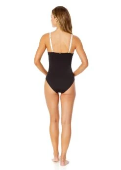 Women's Mesh Around Mesh Insert One Piece Swimsuit(Womens Mesh Around Mesh Insert One Piece Swimsuit 1) -ANNE COLE Shop 25MO02001 BLK 1019 84f7c952 8622 465b 8731 a4bc4cb316ad