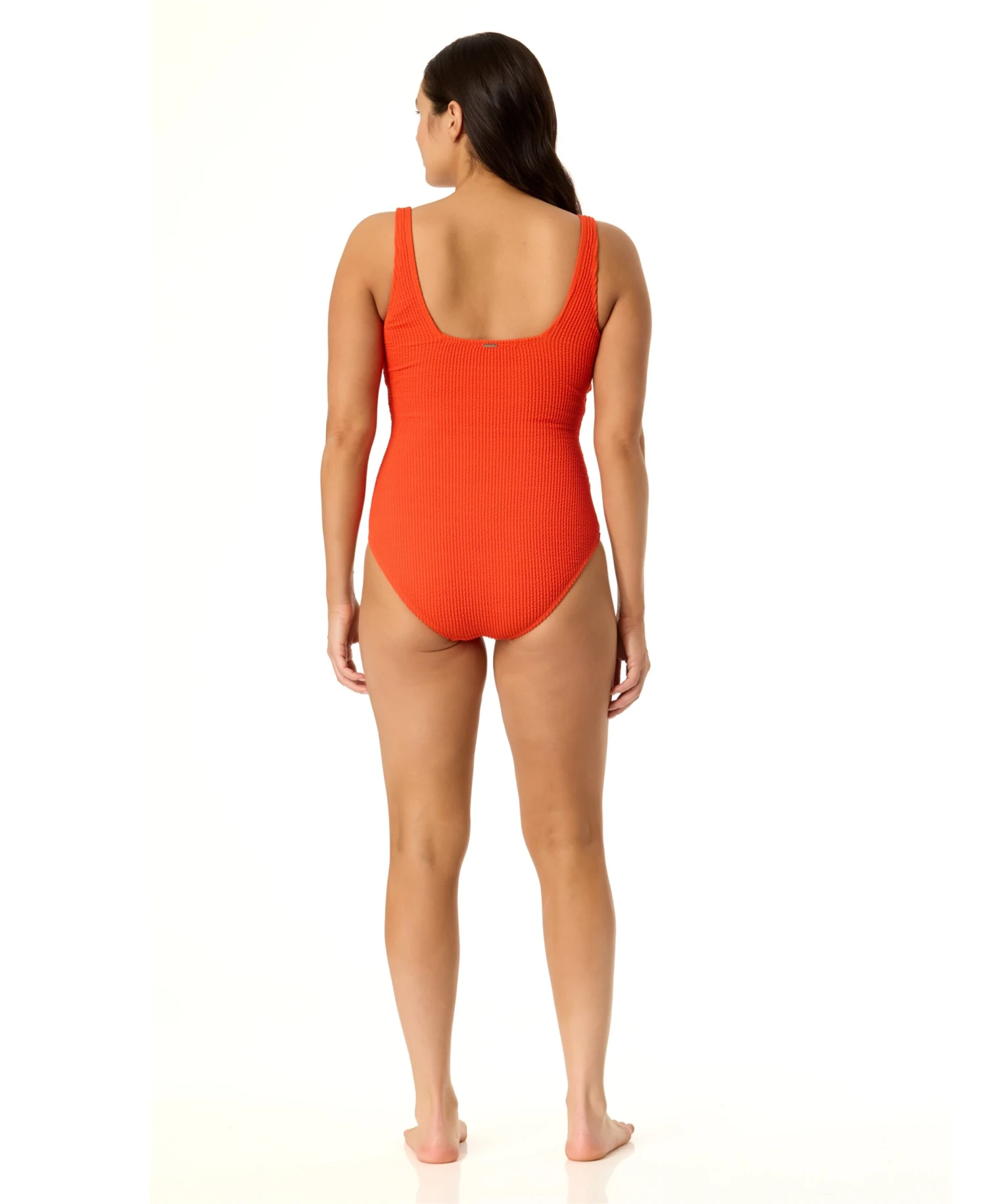 Women's Live In Color Textured Classic Square Neck One Piece Swimsuit(Womens Live In Color Textured Classic Square Neck One Piece Swimsuit 1) 8 Women's Live In Color Textured Classic Square Neck One Piece Swimsuit(Womens Live In Color Textured Classic Square Neck One Piece Swimsuit 1) - Image 6