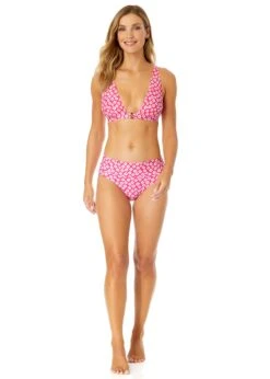 Women's Shibori Geo Ring Plunge Triangle Bikini Swim Top(Womens Shibori Geo Ring Plunge Triangle Bikini Swim Top 1) 10 Women's Shibori Geo Ring Plunge Triangle Bikini Swim Top(Womens Shibori Geo Ring Plunge Triangle Bikini Swim Top 1) -ANNE COLE Shop 25MT14675 PKGL 25MB37275 PKGL 1367