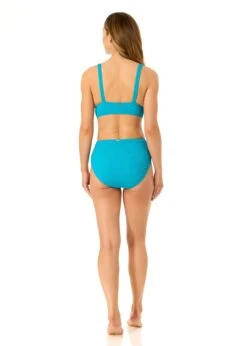 Women's Live In Color Textured Shirred Soft Band Bralette Bikini Swim Top(Womens Live In Color Textured Shirred Soft Band Bralette Bikini Swim Top 3) -ANNE COLE Shop 25MT15001 FWTRQ 25MB39101 FWTRQ 262