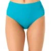 Women's Live In Color Textured High Waist Swim Bottom(Womens Live In Color Textured High Waist Swim Bottom 1)