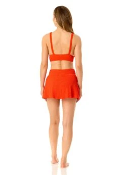 Women's Live In Color Textured Shirred Soft Band Bralette Bikini Swim Top(Womens Live In Color Textured Shirred Soft Band Bralette Bikini Swim Top 1) -ANNE COLE Shop 25MT15001 PRFLM 25MB39301 PRFLM 791