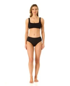 Women's Live In Color Textured Classic Square Neck Bralette Bikini Swim Top(Womens Live In Color Textured Classic Square Neck Bralette Bikini Swim Top) -ANNE COLE Shop 25MT15101 BLK 25MB39201 BLK 406 4b8d9ff3 186d 4b61 987d f69c18f490d3