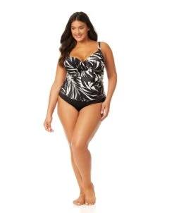 Women's Plus Palm Chic Drape Front Underwire Swim Top(Womens Plus Palm Chic Drape Front Underwire Swim Top) 12 Women's Plus Palm Chic Drape Front Underwire Swim Top(Womens Plus Palm Chic Drape Front Underwire Swim Top) -ANNE COLE Shop 25PT26545 BKWH MYPB36001 BLK 935 1632af83 b658 4023 bd13 a0b68550e3cb