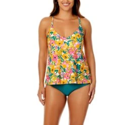 Anne Cole - Women's Easy Triangle Tankini Swim Top(Anne Cole Womens Easy Triangle Tankini Swim Top 4) -ANNE COLE Shop ACSK002 SFLOFRONT.1