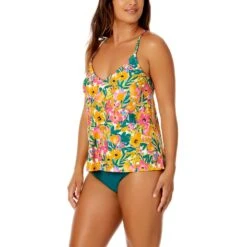 Anne Cole - Women's Easy Triangle Tankini Swim Top(Anne Cole Womens Easy Triangle Tankini Swim Top 4) -ANNE COLE Shop ACSK002 SFLOSIDE