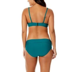 Anne Cole - Women's V Wire Elongated Underwire Bikini Swim Top(Anne Cole Womens V Wire Elongated Underwire Bikini Swim Top) -ANNE COLE Shop ACST001 GREEN ACSB001 GREEN 973