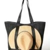 Women's Tote Bag With Straw Hat(Womens Tote Bag With Straw Hat) -ANNE COLE Shop ANNE COLE BAGS 3 025 1