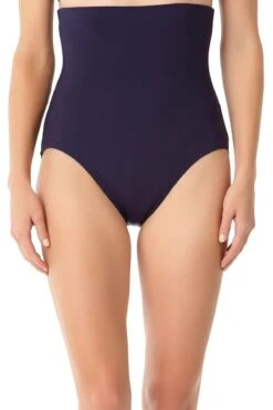 Anne Cole - Tummy Control Swim Bottom(Anne Cole Tummy Control Swim Bottom 1) -ANNE COLE Shop AnneCole Resort Tummy Control Swim Bottom MYMB36401 NVY F FRONTBOTTOM jpg