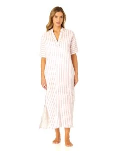 Women's Maxi Dress With Side Slits And Shell Details Cover Up(Womens Maxi Dress With Side Slits And Shell Details Cover Up) 9 Women's Maxi Dress With Side Slits And Shell Details Cover Up(Womens Maxi Dress With Side Slits And Shell Details Cover Up) -ANNE COLE Shop CU151275 PINKCOSMOS 1608