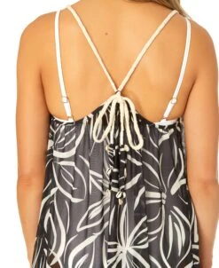 Women's Adjustable Maxi Dress With Seashell Trim Cover Up(Womens Adjustable Maxi Dress With Seashell Trim Cover Up 1) 9 Women's Adjustable Maxi Dress With Seashell Trim Cover Up(Womens Adjustable Maxi Dress With Seashell Trim Cover Up 1) -ANNE COLE Shop CU2945 MONOFLORAL 1447