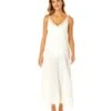 Women's V Neck Braided Shell Strap Cover Up(Womens V Neck Braided Shell Strap Cover Up 1) -ANNE COLE Shop CU4875 GARDENIA 1506