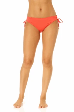 Women's Live In Color Side Tie Swim Bottom(Womens Live In Color Side Tie Swim Bottom) -ANNE COLE Shop MYMB30001 CRKS 3009 5