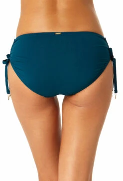 Women's Live In Color Side Tie Swim Bottom(Anne Cole Side Tie Swim Bottom 2) 35 Women's Live In Color Side Tie Swim Bottom(Anne Cole Side Tie Swim Bottom 2) -ANNE COLE Shop MYMB30001 DSBL 1371 BACKBOTTOM