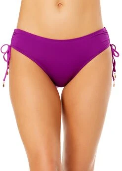 Women's Live In Color Side Tie Swim Bottom(Womens Live In Color Side Tie Swim Bottom 10)