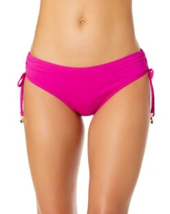 Women's Live In Color Side Tie Swim Bottom(Womens Live In Color Side Tie Swim Bottom 11)
