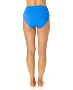 Women's Live In Color Convertible High Waist Shirred Swim Bottom(Womens Live In Color Convertible High Waist Shirred Swim Bottom 22) -ANNE COLE Shop MYMB36001 ABLU 746 c2690887 9584 45ba a402 29399b58e671