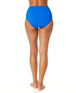 Women's Live In Color Convertible High Waist Shirred Swim Bottom(Womens Live In Color Convertible High Waist Shirred Swim Bottom 21) -ANNE COLE Shop MYMB36001 AZUR 428 49405b14 9223 4d06 9bc9 ac402471e8d9