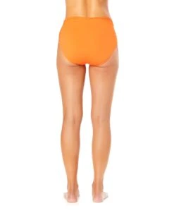 Women's Live In Color Convertible High Waist Shirred Swim Bottom(Womens Live In Color Convertible High Waist Shirred Swim Bottom 12) -ANNE COLE Shop MYMB36001 PEAC 460