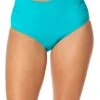 Women's Live In Color Convertible High Waist Shirred Swim Bottom(Womens Live In Color Convertible High Waist Shirred Swim Bottom 15) -ANNE COLE Shop MYMB36001 SEGR 2927 FRONT