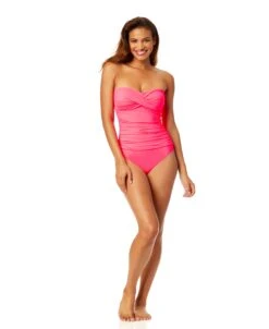 Women's Live In Color Twist Front Shirred One Piece Swimsuit(Womens Live In Color Twist Front Shirred One Piece Swimsuit 21) -ANNE COLE Shop MYMO00501 FLMG 772 ad75f01a 1d6b 4ad3 9b51 e6b29161a76f