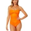 Women's Live In Color Twist Front Shirred One Piece Swimsuit(Womens Live In Color Twist Front Shirred One Piece Swimsuit 11) -ANNE COLE Shop MYMO00501 TURM 1544 FRONT