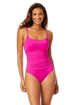 Women's Live In Color Shirred Lingerie Maillot One Piece(Womens Live In Color Shirred Lingerie Maillot One Piece 8)