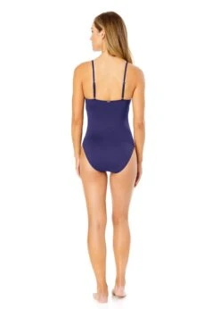 Women's Live In Color Shirred Lingerie Maillot One Piece(Anne Cole Shirred Lingerie Maillot One Piece 1) 28 Women's Live In Color Shirred Lingerie Maillot One Piece(Anne Cole Shirred Lingerie Maillot One Piece 1) -ANNE COLE Shop MYMO05701 NAVY 249