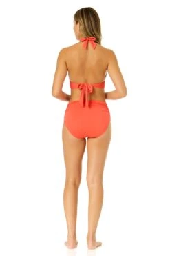 Women's Live In Color Halter Bikini Top(Womens Live In Color Halter Bikini Top) -ANNE COLE Shop MYMT10001 MYMB36001 CRKS 3104