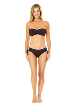 Anne Cole - Twist Bandeau Bikini Top(Anne Cole Twist Bandeau Bikini Top 1) 18 Anne Cole - Twist Bandeau Bikini Top(Anne Cole Twist Bandeau Bikini Top 1) -ANNE COLE Shop MYMT10101 BLK MYMB30001 BLK 900