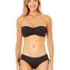 Anne Cole - Twist Bandeau Bikini Top(Anne Cole Twist Bandeau Bikini Top 1) -ANNE COLE Shop MYMT10101 BLK MYMB30001 BLK 900 FRONT