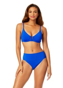 Women's Live In Color V Wire Underwire Bikini Top(Womens Live In Color V Wire Underwire Bikini Top 8)