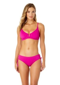 Women's Live In Color V Wire Underwire Bikini Top(Womens Live In Color V Wire Underwire Bikini Top 7)