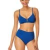 Women's Live In Color V Wire Underwire Bikini Top(Womens Live In Color V Wire Underwire Bikini Top 6) -ANNE COLE Shop MYMT11001 SLB SlateBlue MYMB36001 SLB SlateBlue 1803 FRONT