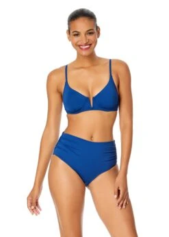 Women's Live In Color V Wire Underwire Bikini Top(Womens Live In Color V Wire Underwire Bikini Top 6)