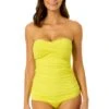 Women's Live In Color Twist Front Bandeaukini Swim Top(Womens Live In Color Twist Front Bandeaukini Swim Top 6) 1 Women's Live In Color Twist Front Bandeaukini Swim Top(Womens Live In Color Twist Front Bandeaukini Swim Top 6) -ANNE COLE Shop MYMT25001 MYMB36001 CTRN 943 1
