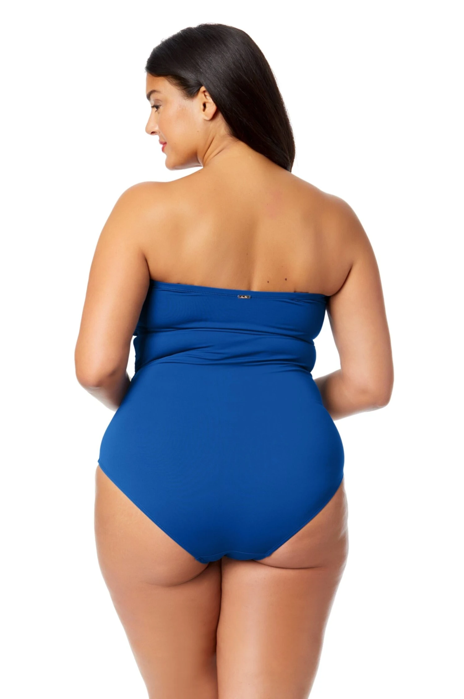 Women's Plus Live In Color Twist Front Shirred One Piece Swimsuit(Womens Plus Live In Color Twist Front Shirred One Piece Swimsuit) 4 Women's Plus Live In Color Twist Front Shirred One Piece Swimsuit(Womens Plus Live In Color Twist Front Shirred One Piece Swimsuit) - Image 2